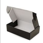 長方形の多機能黒いボール紙の荷箱の産業板紙箱